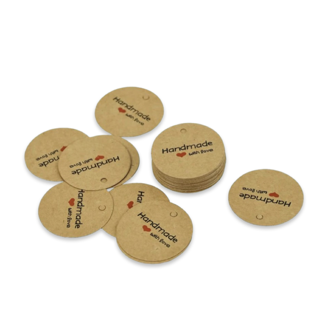 علامة بيضاء - مصنوعة يدويًا بالحب؟