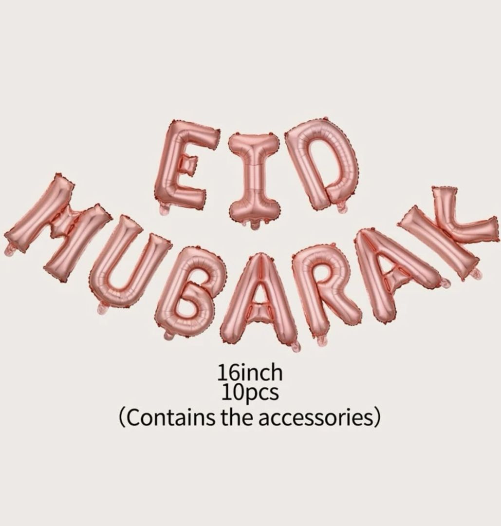 BALLOONS- EID MUBARAK