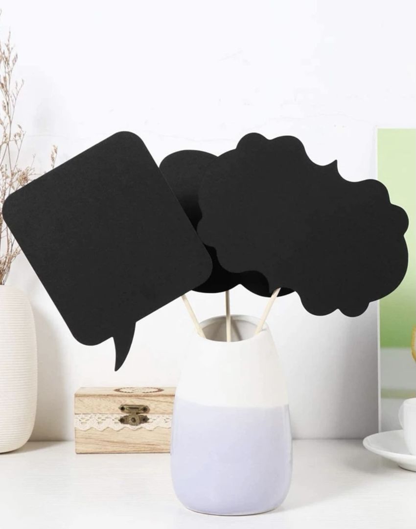 لوحة بطاقات سوداء قابلة للكتابة