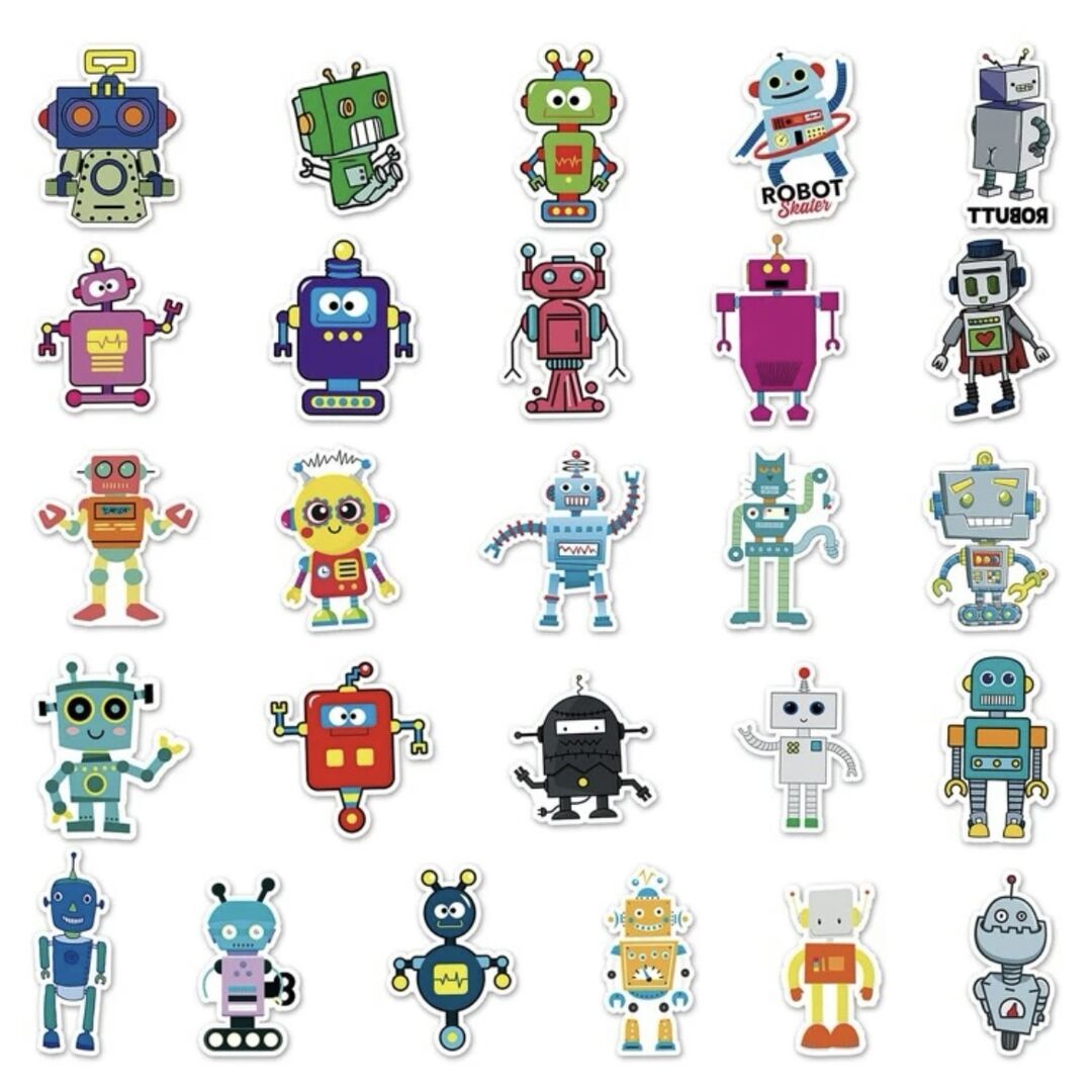 STICKERS - Robot