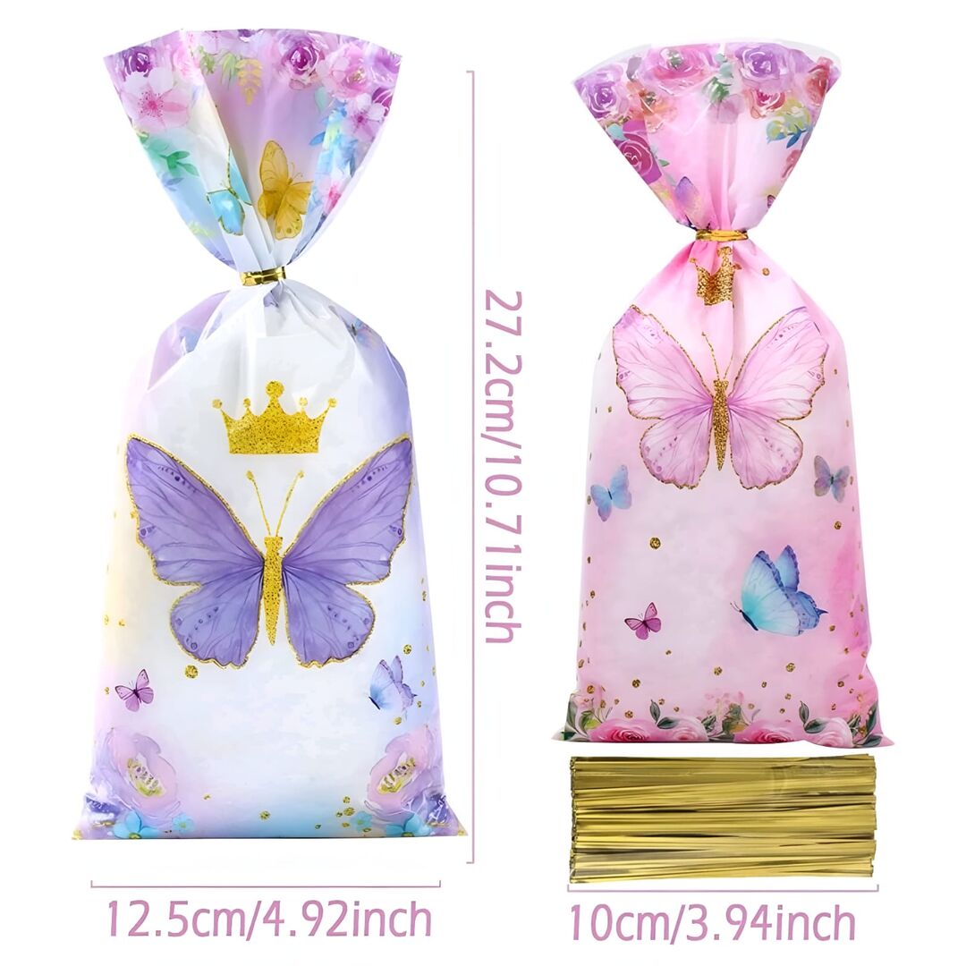 حقيبة هدايا الفراشة