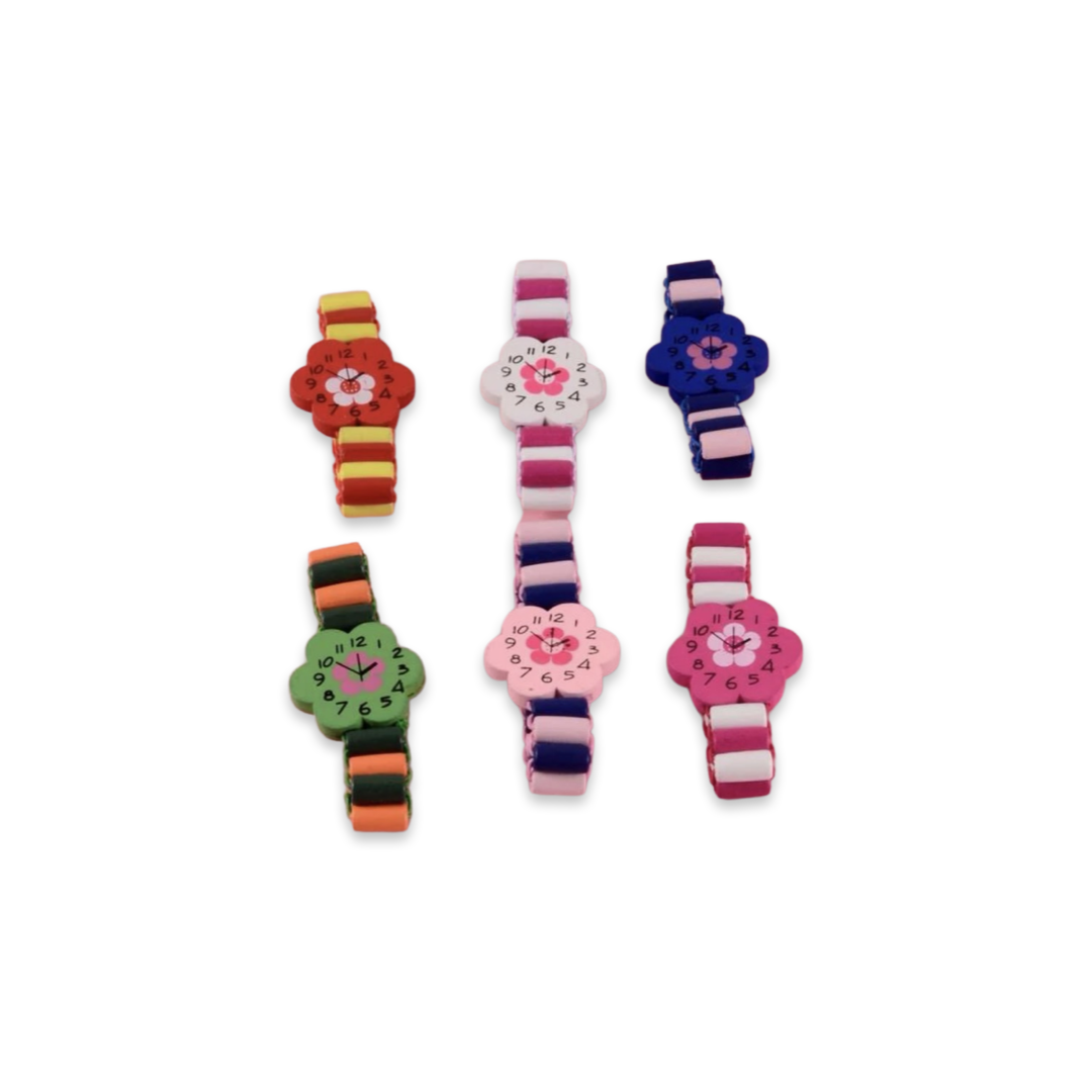 ساعة أطفال - سوار مطرز