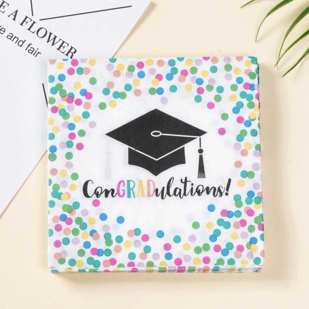 DISPOSABLE NAPKIN - Congratulation