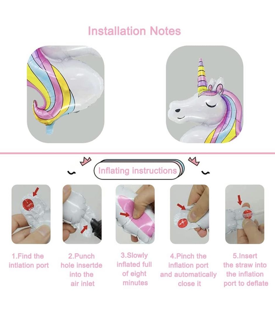 BALLOON- UNICORN SET
