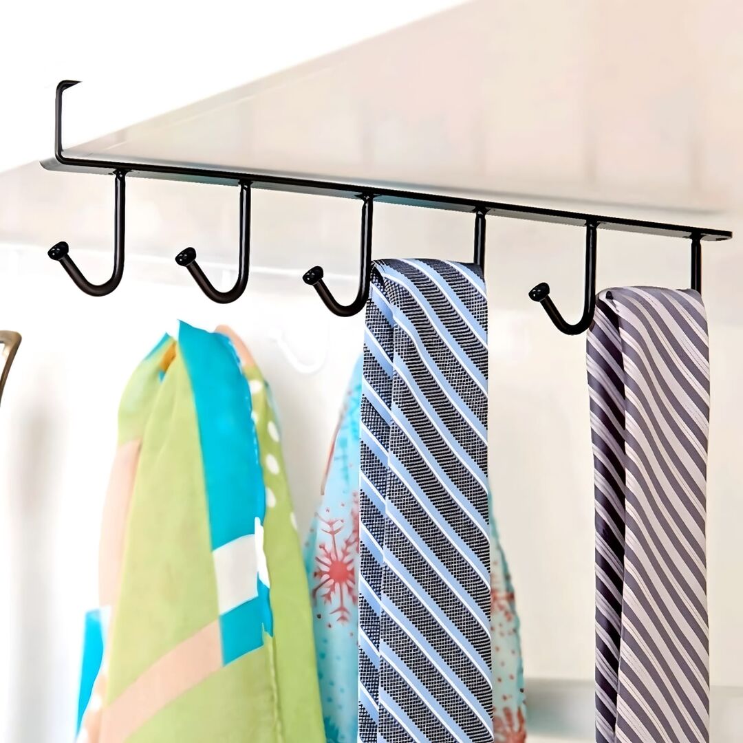 HOOKS STORAGE SHELF
