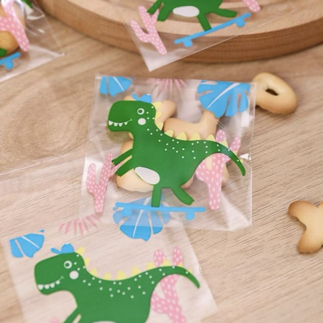 كيس من البلاستيك - ديناصور