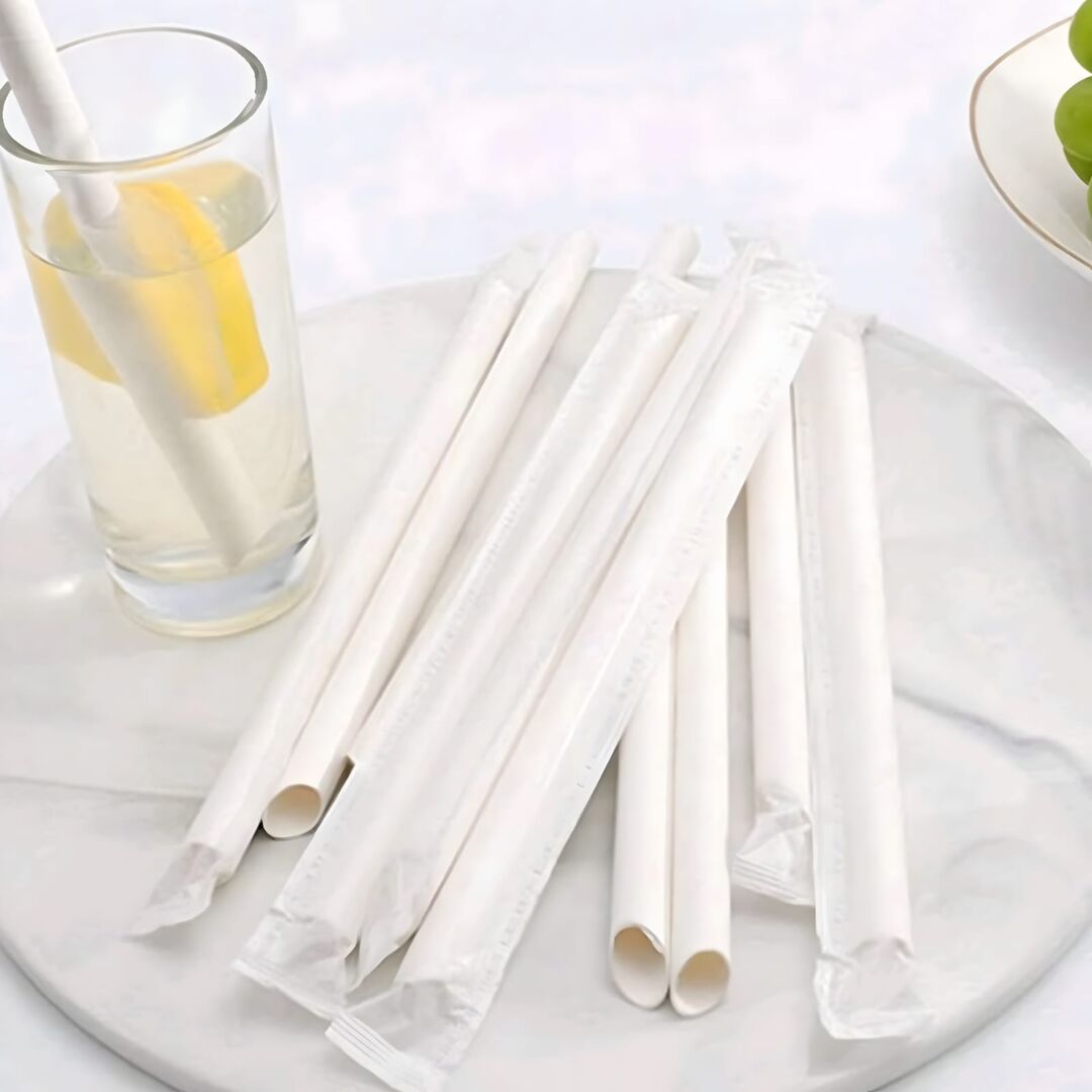 DISPOSABLE PAPER STRAW