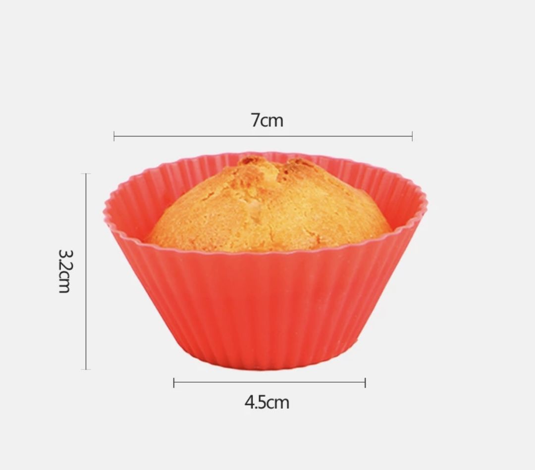 SILICONE CUPCAKE - MIXED COLOR