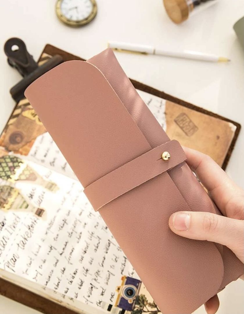 LEATHER PENCIL BAG