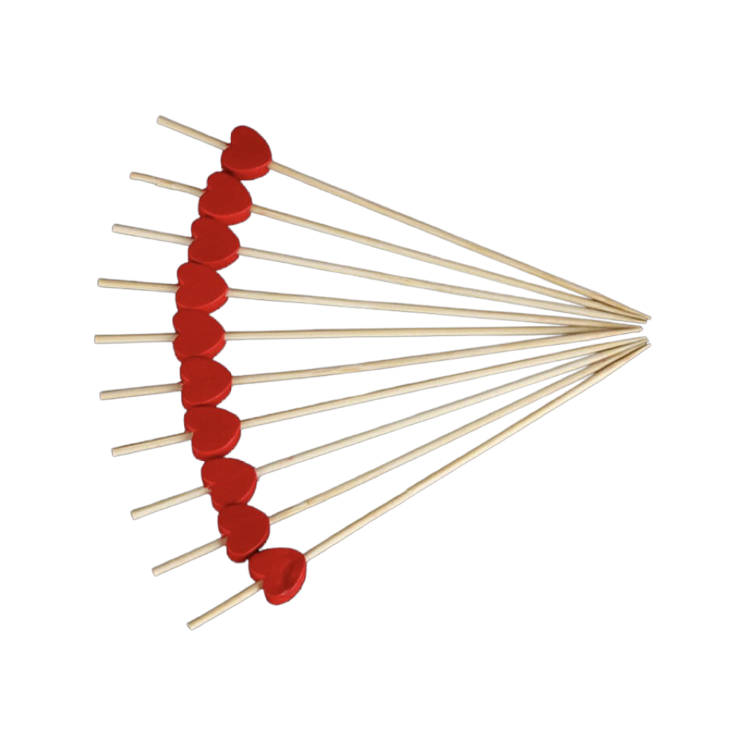WOODEN STICK -HEART