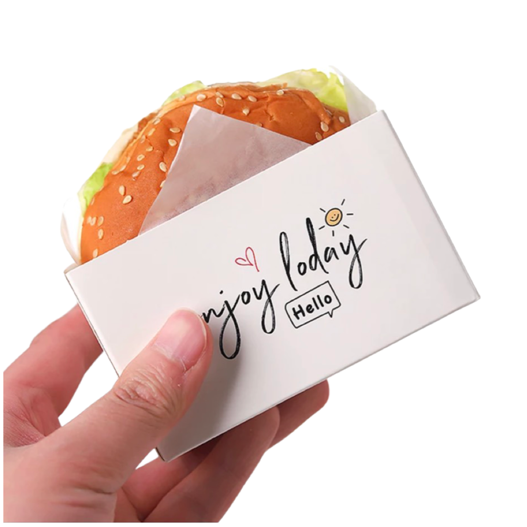 صندوق ورقي سميك للسندويشات