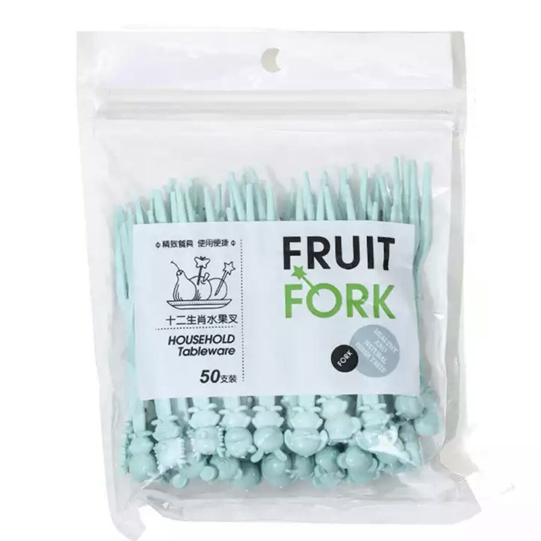 PLASTIC FRUIT FORK