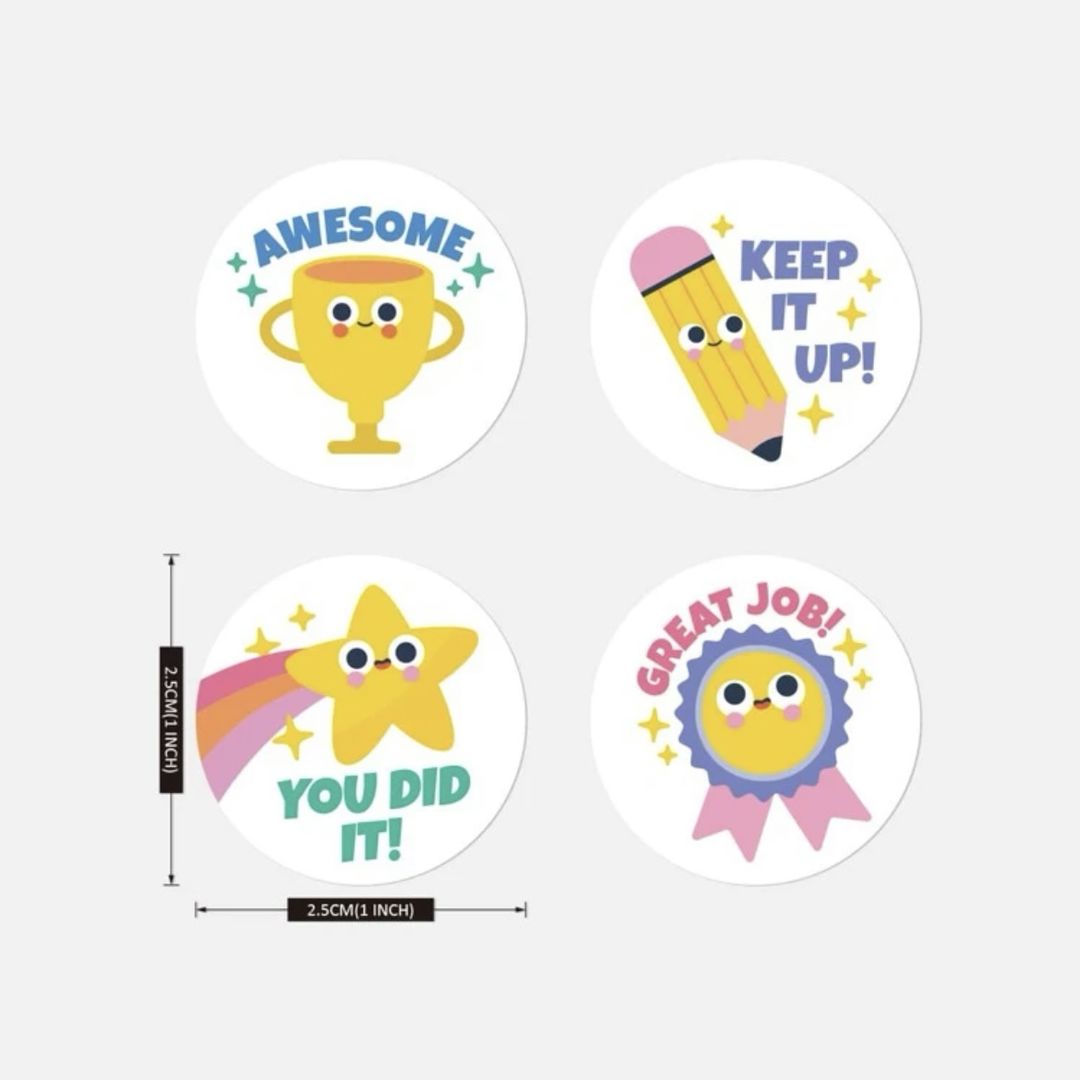 STICKERS ROLL - SCHOOL