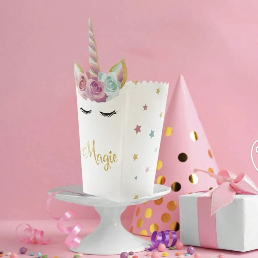 POPCORN BOX - UNICORN