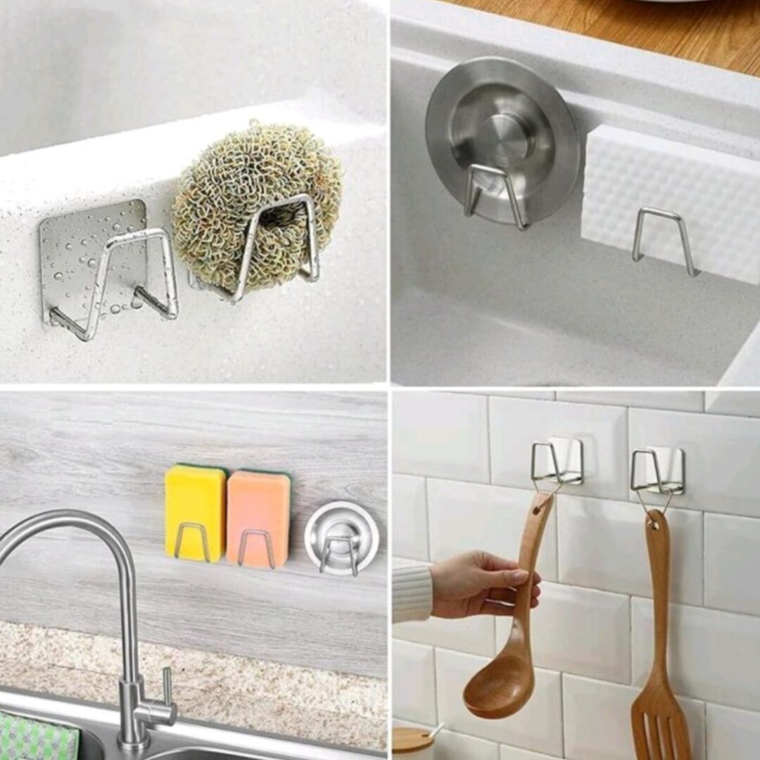 STAINLESS STEEL SPONGE HOLDER