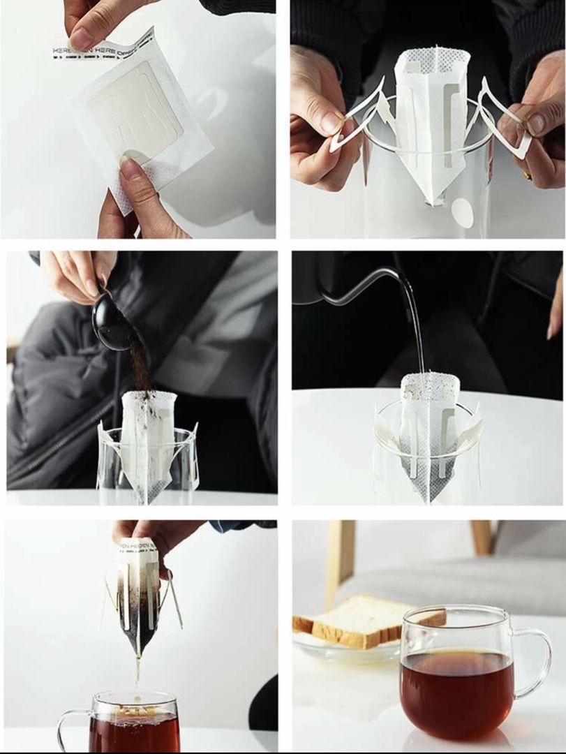 كيس فلتر القهوة المقطر