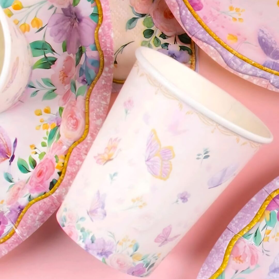 كوب ورقي-فراش