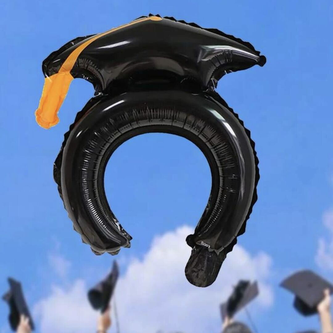 بالونات-قبعة التخرج