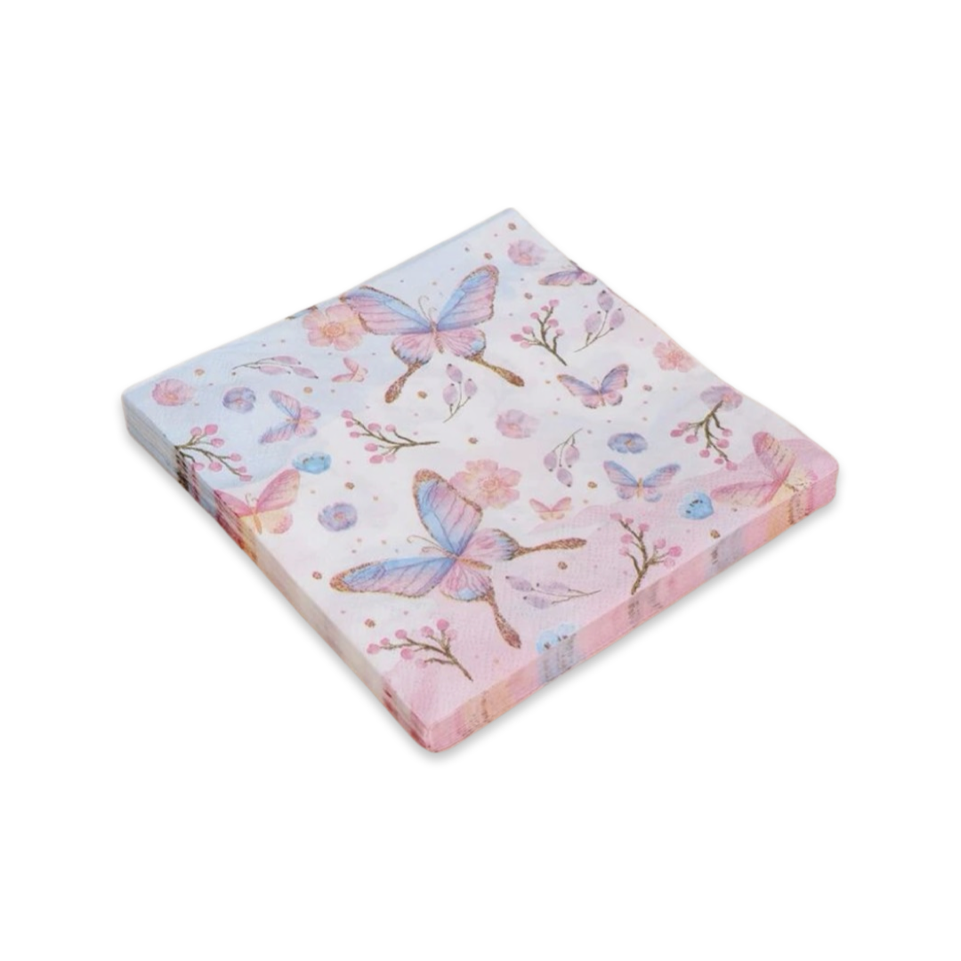 PAPER NAPKIN - BUTTERFLY