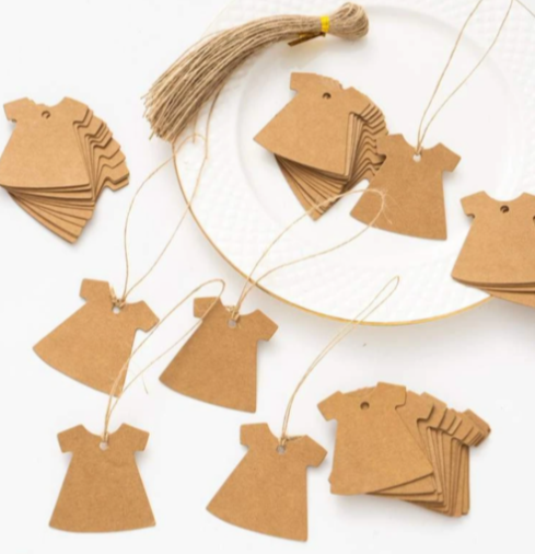 علامة ورقية - تصميم فستان