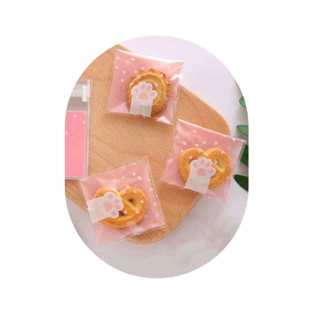 كيس من البلاستيك - طباعة مخلب