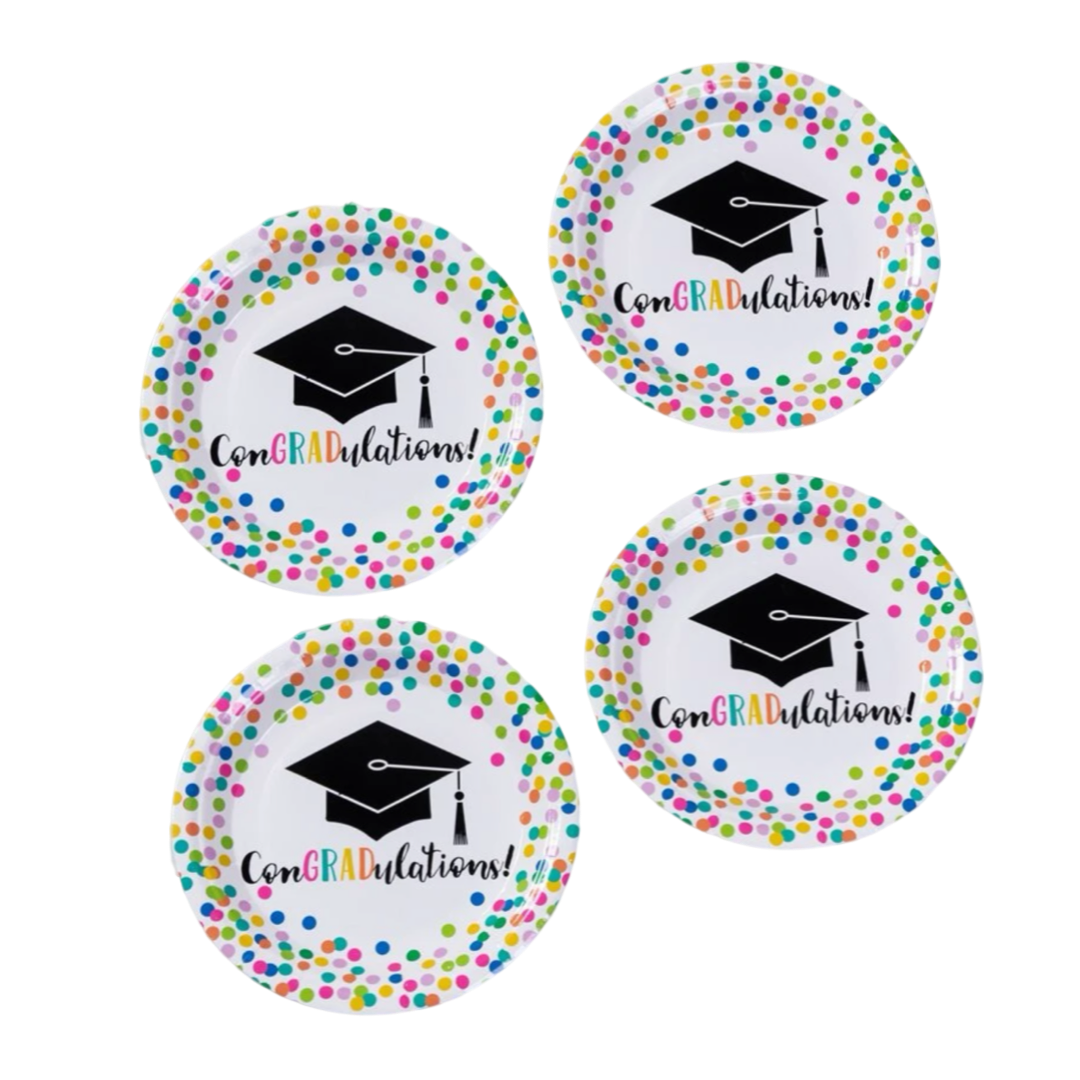 PAPER PLATES - "Congratulations"