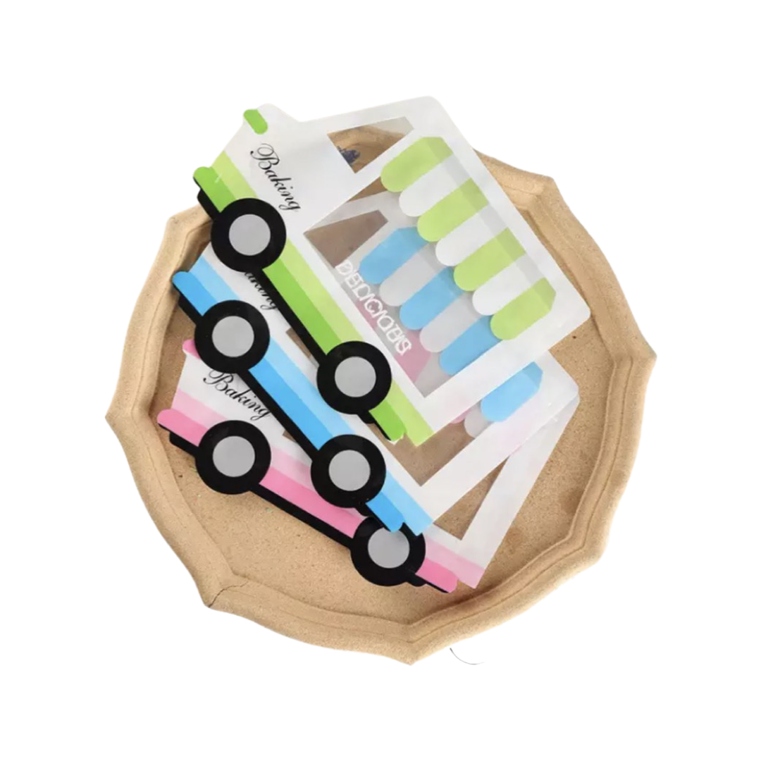 THICK PLASTIC ZIPPER BAG - CAR DESIGN