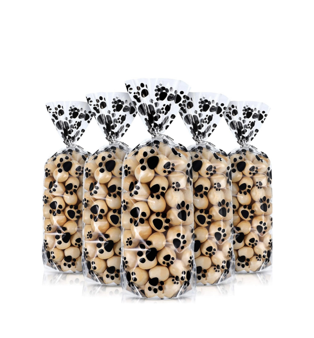 كيس من البلاستيك - طباعة مخالب الحيوانات الأليفة