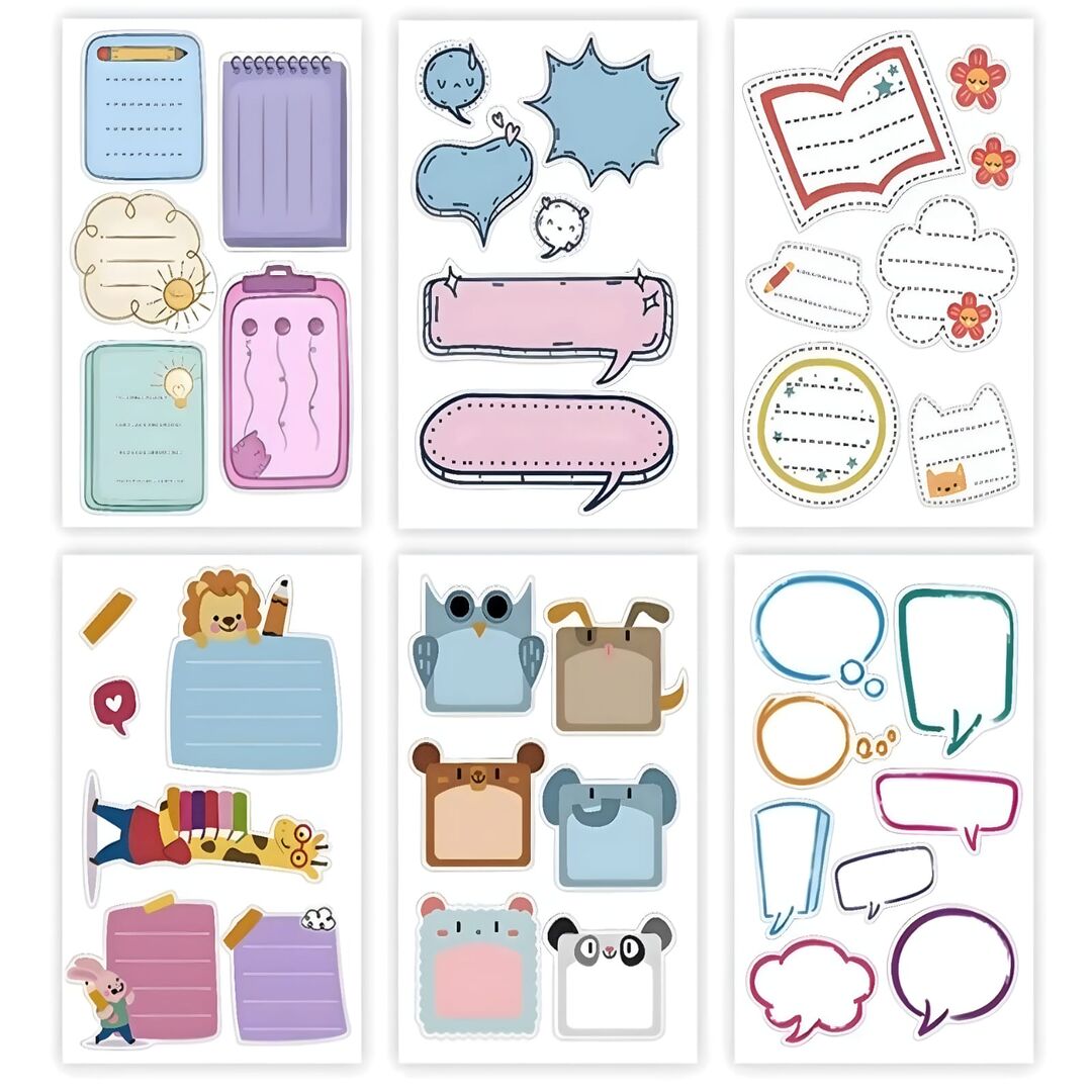 SHEETS LABEL STICKERS