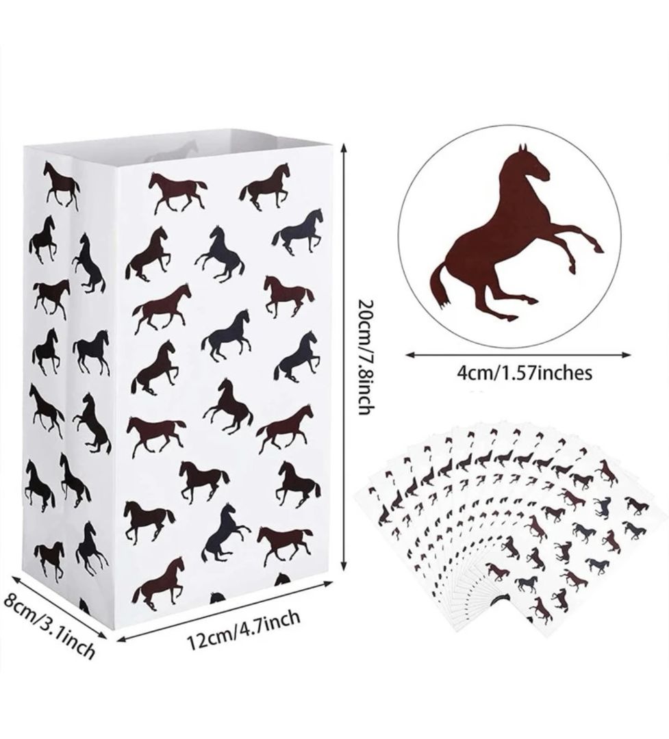 كيس ورقي سميك - حصان