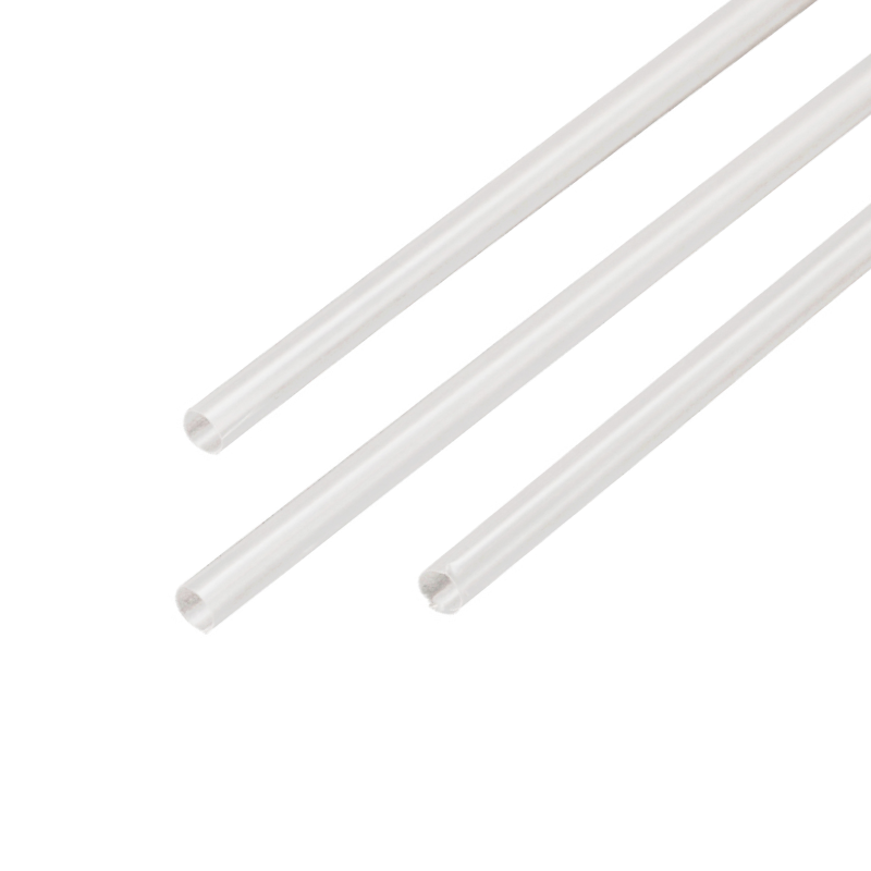 قشة مستقيمة - شفافة