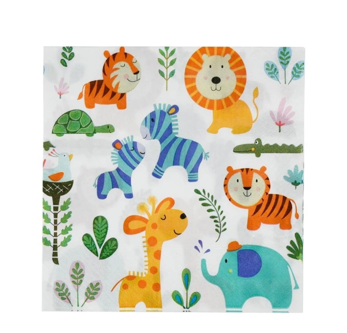 PAPER NAPKIN - ANIMAL PRINT