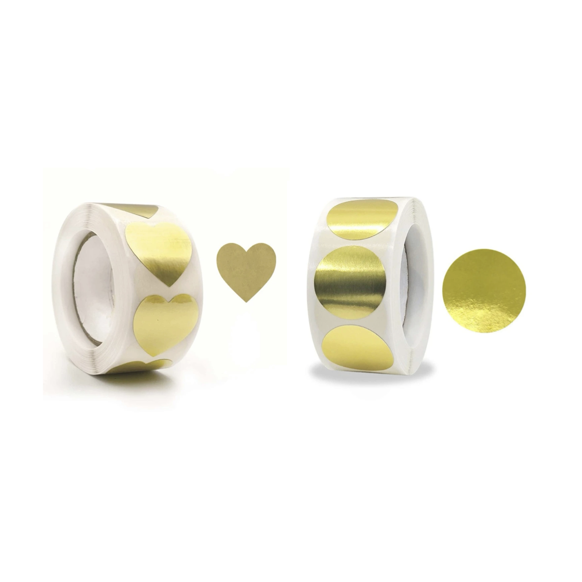 STICKERS ROLL - METALLIC