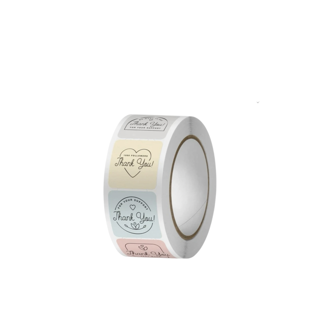 STICKERS ROLL - SQUARE