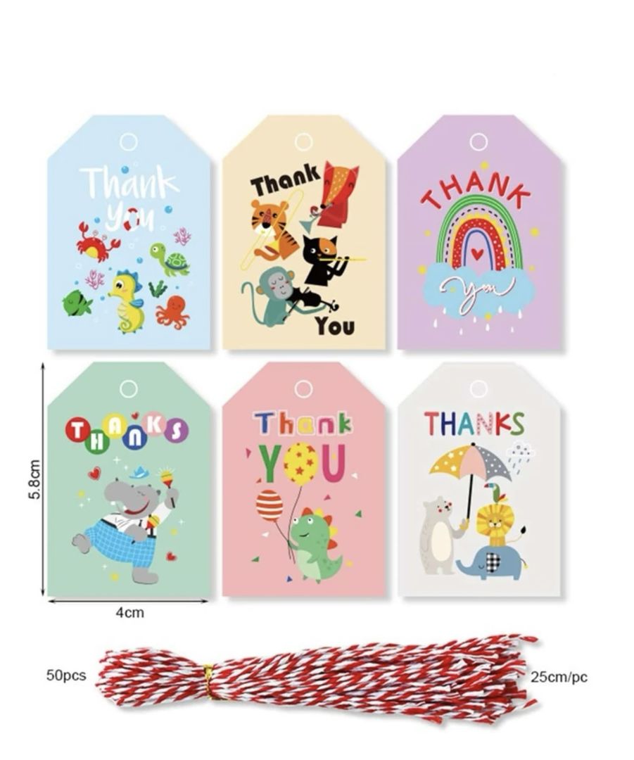 بطاقة هدية كارتونية