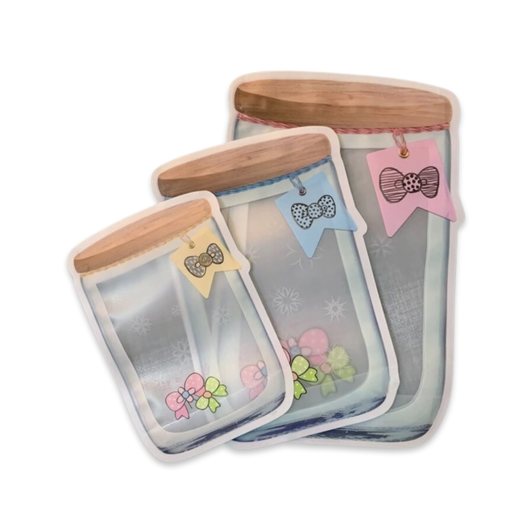 كيس بلاستيك - على شكل جرة