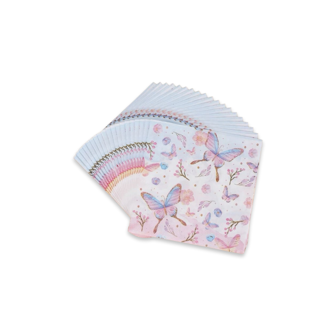 PAPER NAPKIN - BUTTERFLY