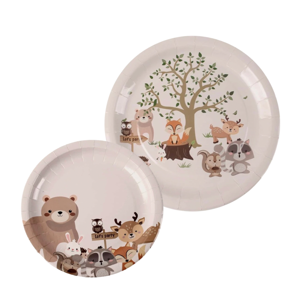 PAPER PLATES - ANIMAL