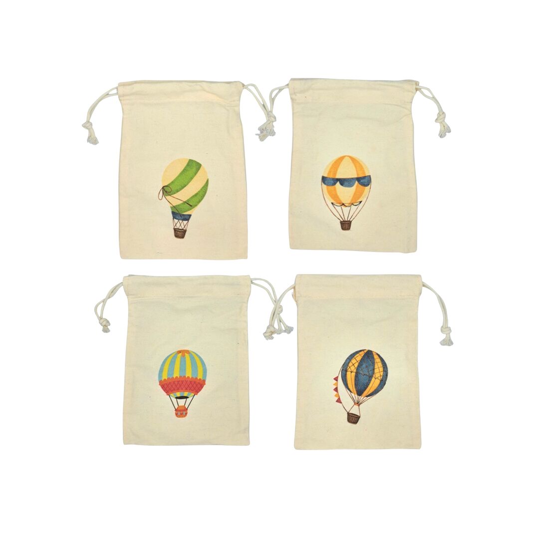 FABRIC BAGS - HOT AIR BALLOONS