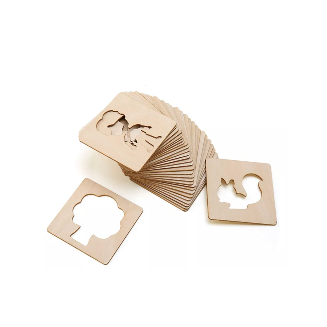 WOODEN TEMPLATE BOARD