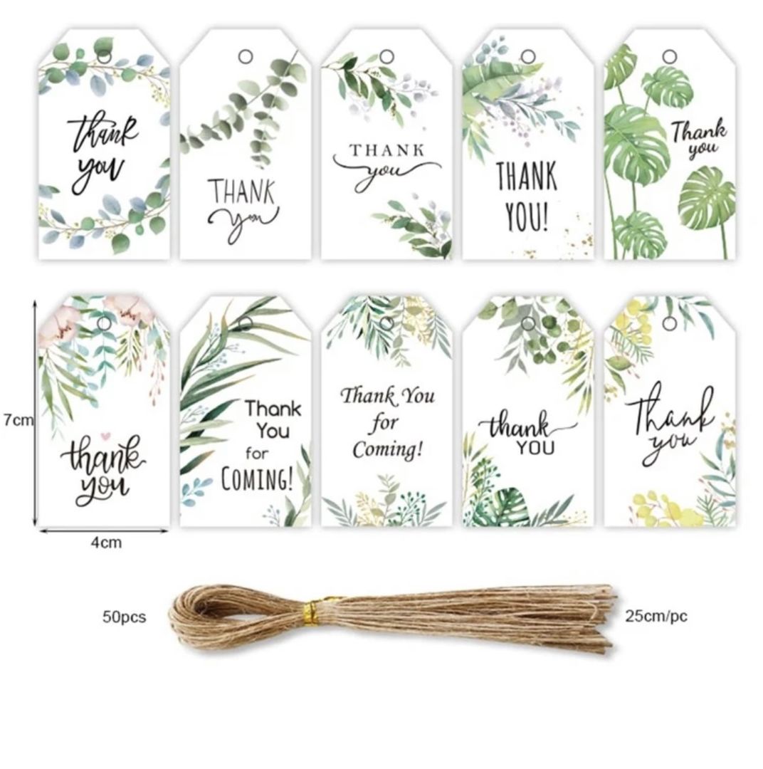 بطاقة الهدية الخضراء - شكرًا لك؟