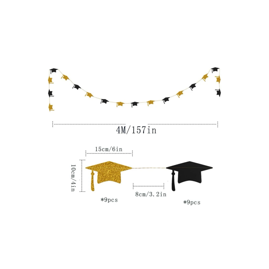 PULL FLAG - GRADUATION HAT