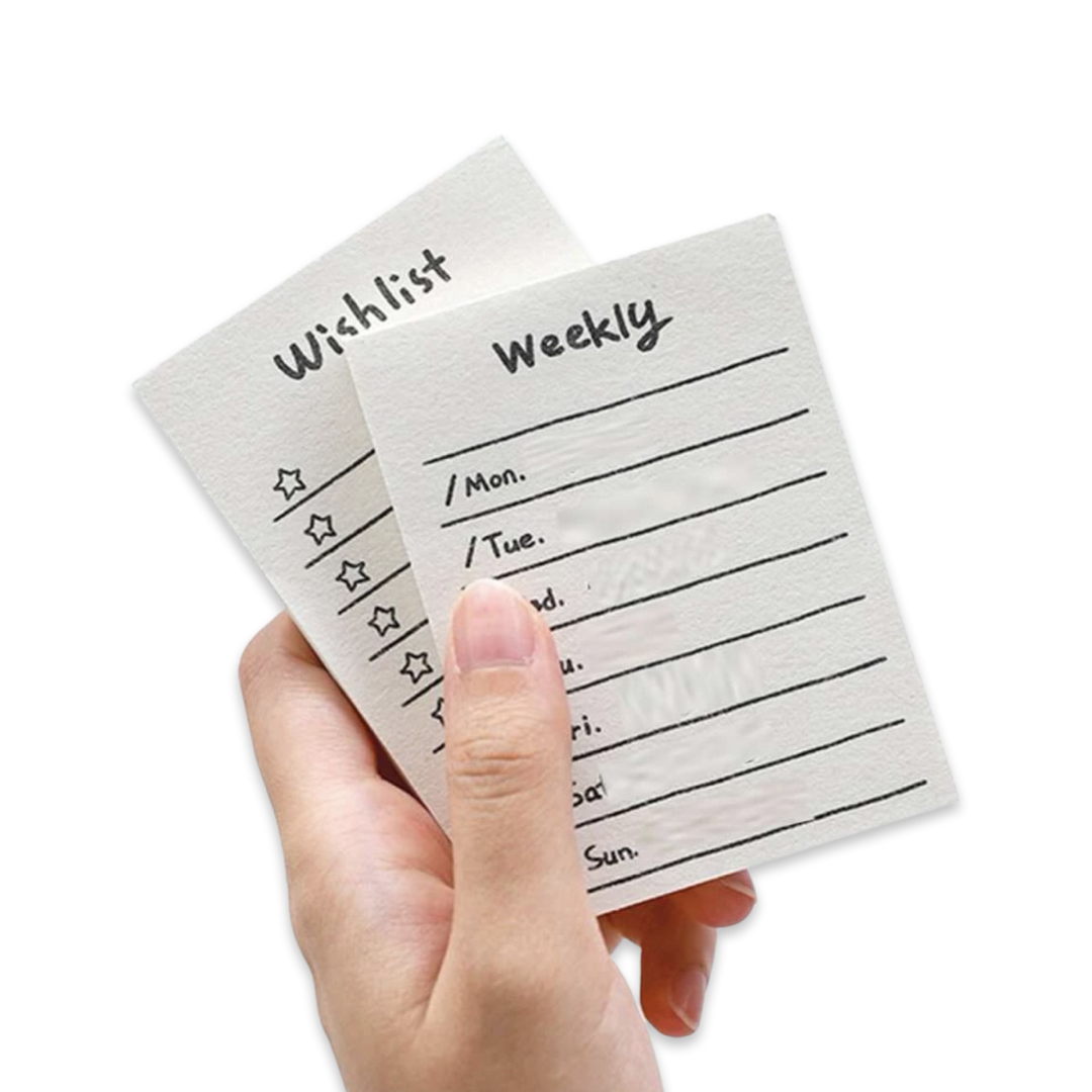 ملاحظات صغيرة
