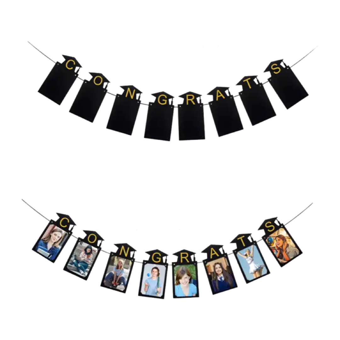 PHOTO FRAMES SET- CONGRATS