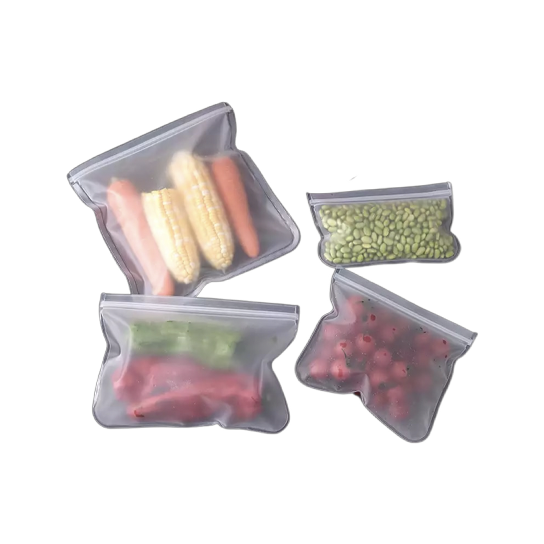 مجموعة أكياس الطعام المختومة