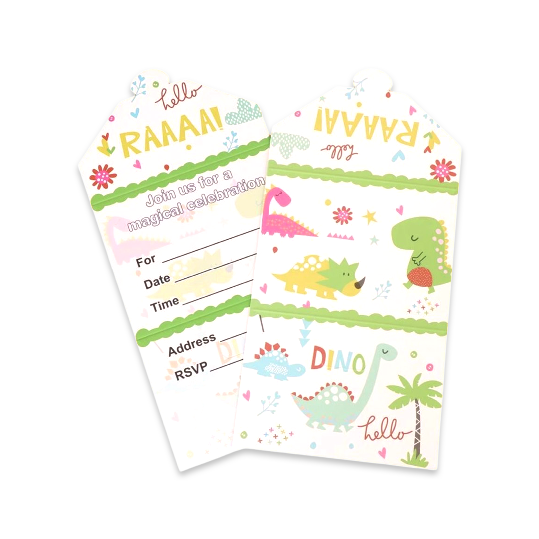 INVITATION CARD - DINOSAUR