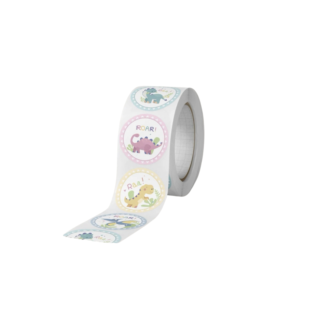 STICKERS ROLL - DINOSAUR