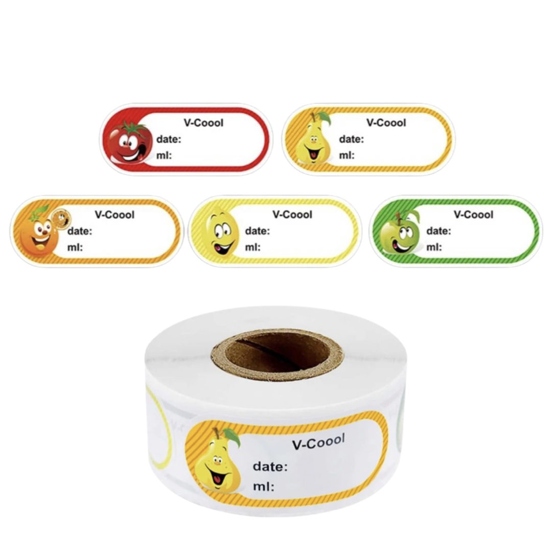 JUICE LABEL - FRUITS PRINT