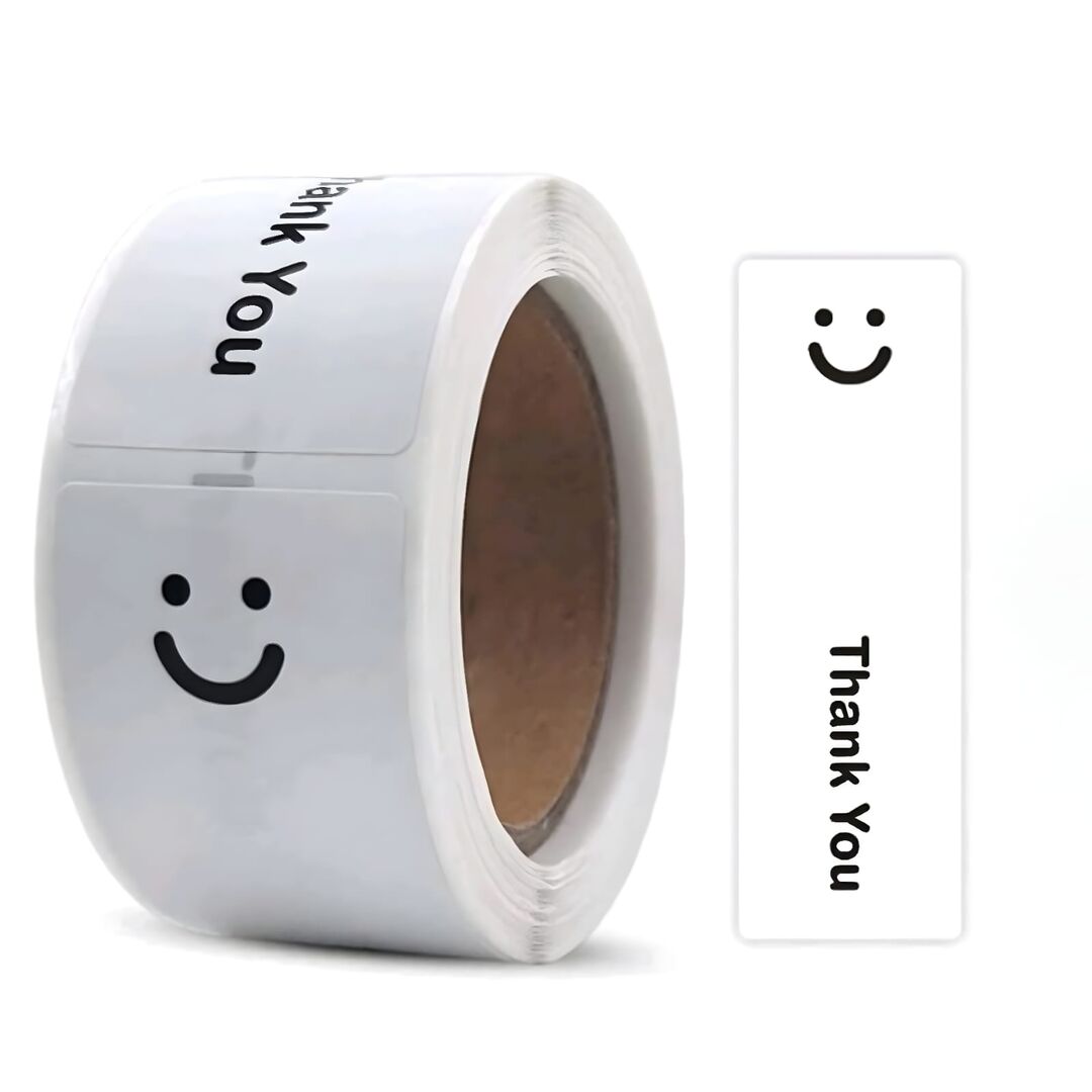 ROLL STICKER-SMILEY