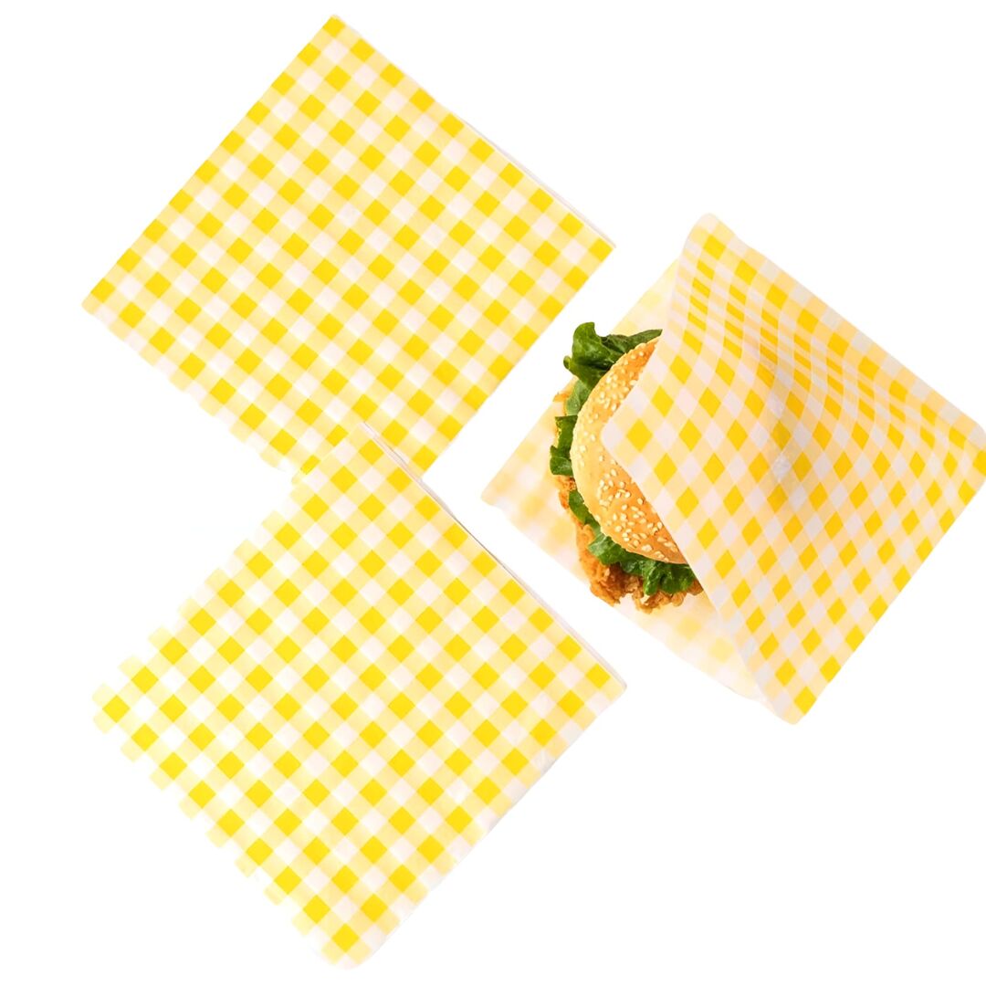 ساندويتش ورقي - أصفر